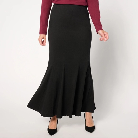 Elegant Maxi Modal Spandex Skirt NWT - Picture 1 of 10